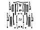 SuperLift 4-Inch Suspension Lift Kit with Reflex Control Arms and FOX 2.0 Reservoir Shocks (07-18 Jeep Wrangler JK 4-Door)