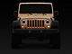 Raxiom Axial Series 7-Inch LED Headlights with DRL; Black Housing; Clear Lens (07-18 Jeep Wrangler JK)