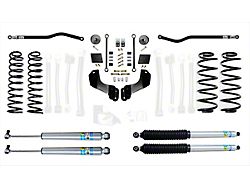 EVO Manufacturing 2.50-Inch Heavy Duty Enforcer Overland Stage 1 Suspension Lift Kit with Bilstein Shocks, Front and Rear Track Bars (18-24 Jeep Wrangler JL, Excluding 4xe & EcoDiesel)