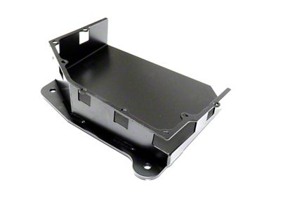 EVO Manufacturing ProTek Automatic Transmission Skid Plate; Black (07-11 Jeep Wrangler JK)