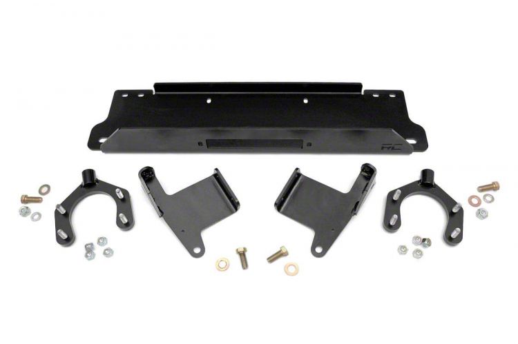 Rough Country Winch Mounting Plate (07-18 Jeep Wrangler JK)
