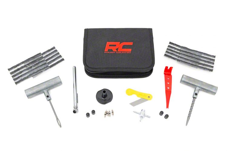 Rough Country Emergency Tire Repair Kit with Carrying Case