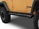 Barricade S6 Running Boards; Textured Black (07-18 Jeep Wrangler JK 4-Door)