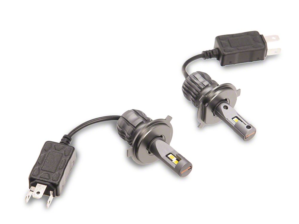 Raxiom Axial Series 4300K LED Headlight Bulbs; H4 (87-06 Raxiom Axial Series 4300K LED Headlight Bulbs; H4 (87-06
