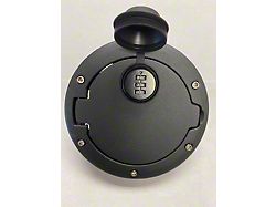 Locking Fuel Cover with Combination Lock (07-18 Jeep Wrangler JK)