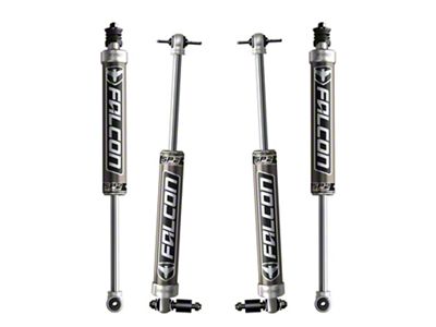 Falcon Shocks SP2 2.1 Monotube Front and Rear Shocks for 1.50 to 2.50-Inch Lift (07-18 Jeep Wrangler JK 4-Door)