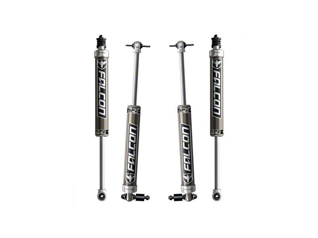 Falcon Shocks SP2 2.1 Monotube Front and Rear Shocks for 4 to 6-Inch Lift (07-18 Jeep Wrangler JK 4-Door)
