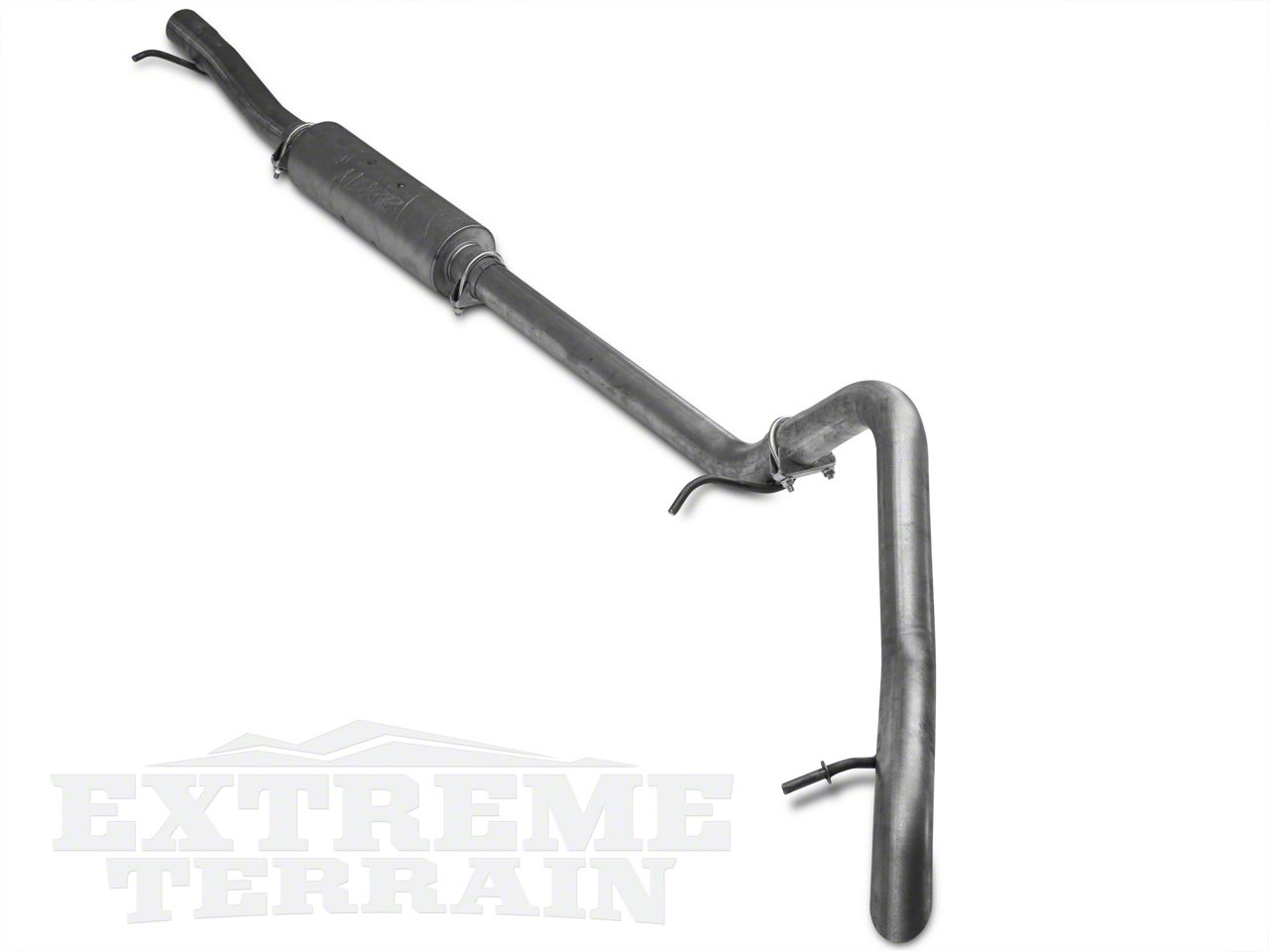 MBRP Jeep Wrangler Installer Series Cat-Back Exhaust w/ Muffler