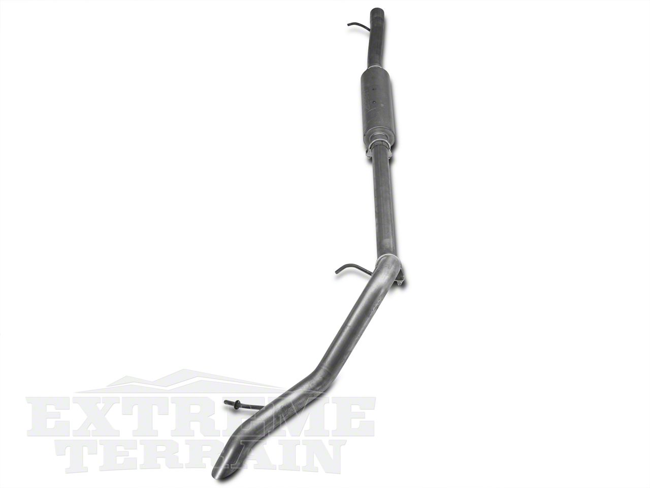 MBRP Jeep Wrangler Installer Series Cat-Back Exhaust w/ Muffler