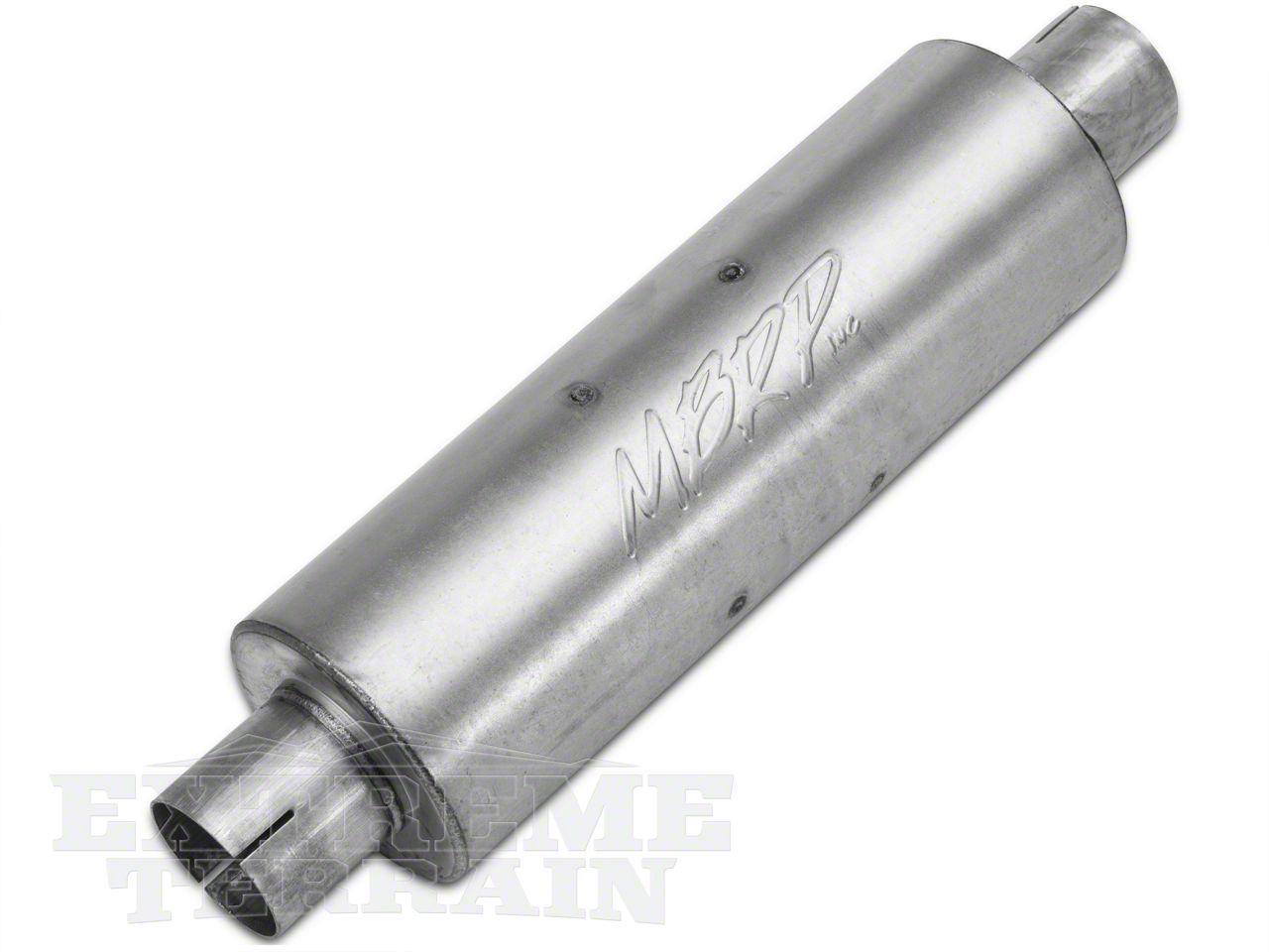 MBRP Jeep Wrangler Installer Series Cat-Back Exhaust w/ Muffler