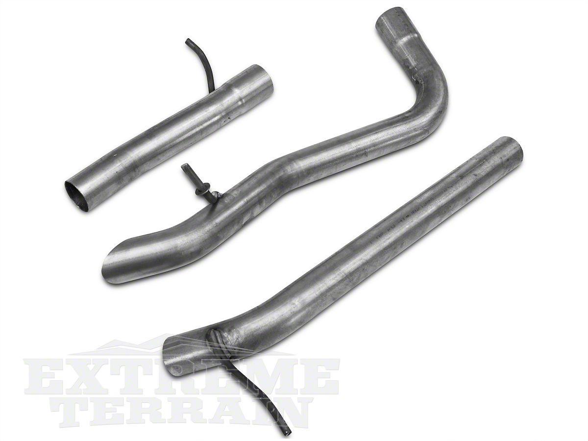 MBRP Jeep Wrangler Installer Series Cat-Back Exhaust w/ Muffler