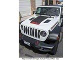 V2 Hood Stripe with 1941 Logo; Matte Black (20-26 Jeep Gladiator JT)