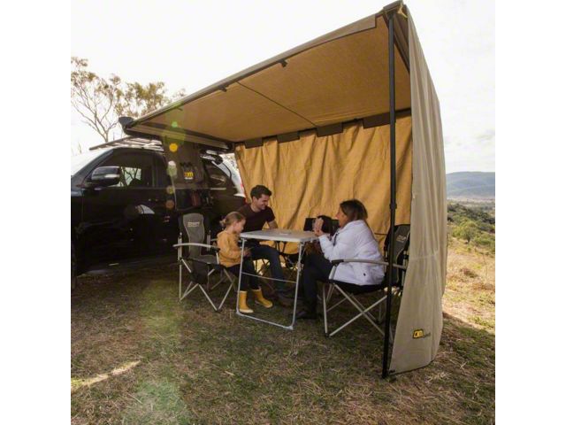 TJM Awning Front Wall; 2500mm x 2200mm (Universal; Some Adaptation May Be Required)