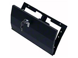 Tuffy Security Products Security Glove Box with Keyed Lock; Black (97-06 Jeep Wrangler TJ)