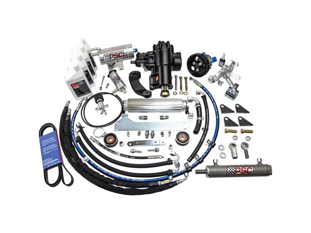 PSC Motorsports Adventure Steering Kit (18-24 2.0L Jeep Wrangler JL)