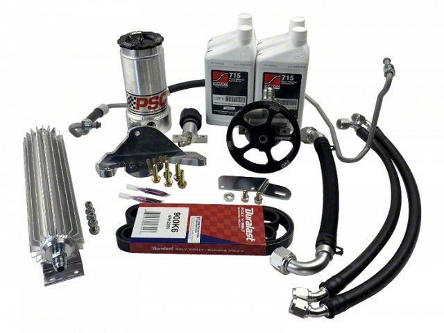 PSC Motorsports Complete High Performance Power Steering Pump Kit (12-18 3.6L Jeep Wrangler JK)