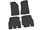 FLEXTREAD Factory Floorpan Fit Tire Tread/Scorched Earth Scene Front and Rear Floor Mats with Rubicon Insert; Black (18-24 Jeep Wrangler JL 4-Door, Excluding 4xe)