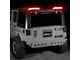 XK Glow High Wing LED Tail Lights; Black Housing; Dark Smoked Lens (07-18 Jeep Wrangler JK w/ Hard Top)