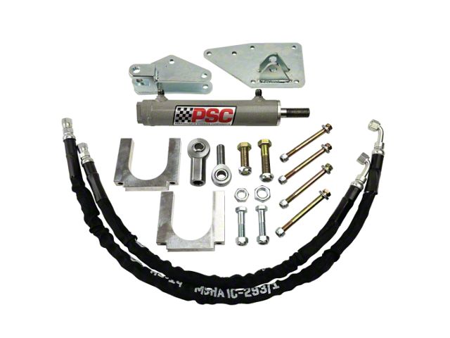 PSC Motorsports Factory Tie Rod Cylinder Assist Axle Kit for OE Dana 30/44 Axle (20-24 Jeep Gladiator JT)