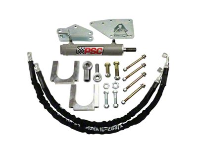 PSC Motorsports Factory Tie Rod Cylinder Assist Axle Kit for OE Dana 30/44 Axle (18-23 Jeep Wrangler JL)