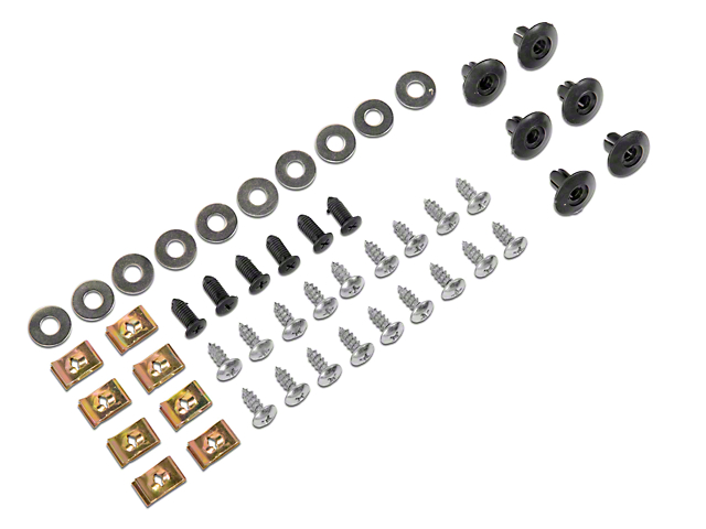 MP Concepts Replacement Grille Hardware Kit for J133516-JL Only (18-23 Jeep Wrangler JL)