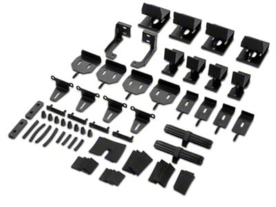 Barricade Replacement HDX Hard Top Roof Rack Hardware Kit for J142019-JL Only (18-24 Jeep Wrangler JL)