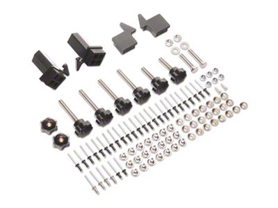 Barricade Replacement Roll-Up Sunroof Hardware Kit for J167198-JL Only (18-24 Jeep Wrangler JL)
