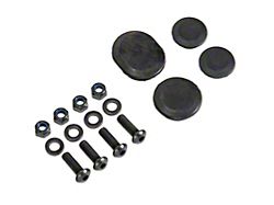 Barricade Replacement Spare Tire Delete Hardware Kit for J123337-JL Only (18-24 Jeep Wrangler JL)