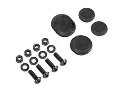 Barricade Replacement Spare Tire Delete Hardware Kit for J123337-JL Only (18-23 Jeep Wrangler JL)