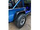Wizard Works Offroad Rear Tube Flares; Bare Steel (87-95 Jeep Wrangler YJ)