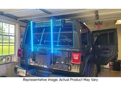 Empire Offroad LED Empire Whip Classic Single Dream Whip; 5-Foot (Universal; Some Adaptation May Be Required)