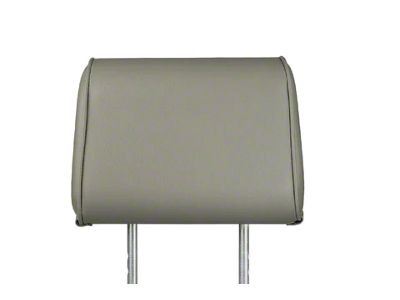 The Headrest Safe Co. Matching Companion Headrest; Driver Side; Dark Gray; Vinyl Cover (Universal; Some Adaptation May Be Required)