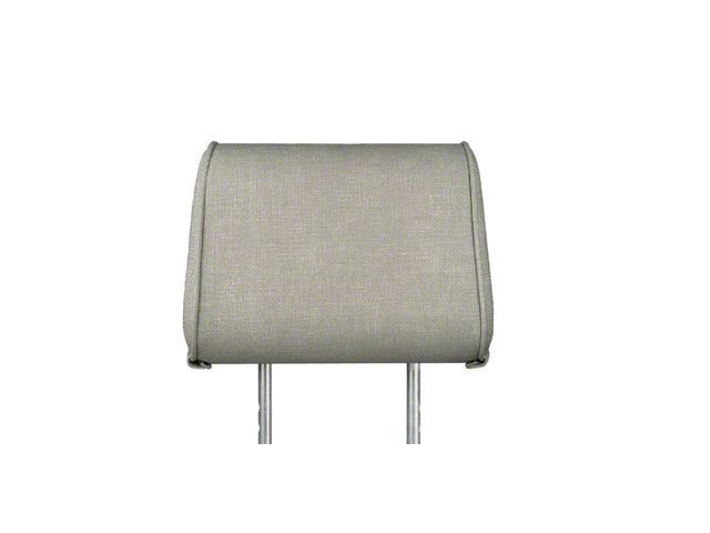 The Headrest Safe Co. Matching Companion Headrest; Driver Side; Light Gray; Cloth Cover (Universal; Some Adaptation May Be Required)