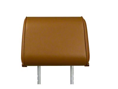 The Headrest Safe Co. Matching Companion Headrest; Driver Side; Tan; Vinyl Cover (Universal; Some Adaptation May Be Required)