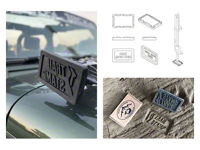 Trailstamp Off-Road/Farm Jack Accessory; Original Trailstamp