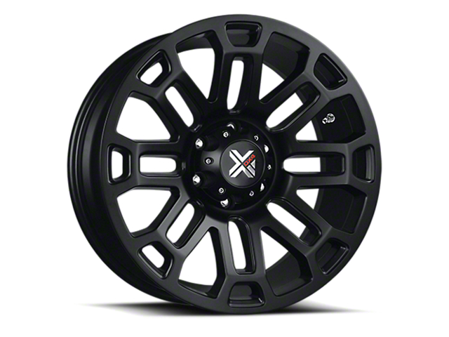 DX4 Wheels BOOST Flat Black Wheel; 20x9 (18-23 Jeep Wrangler JL)