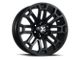 DX4 Wheels BOOST Flat Black Wheel; 20x9 (07-18 Jeep Wrangler JK)