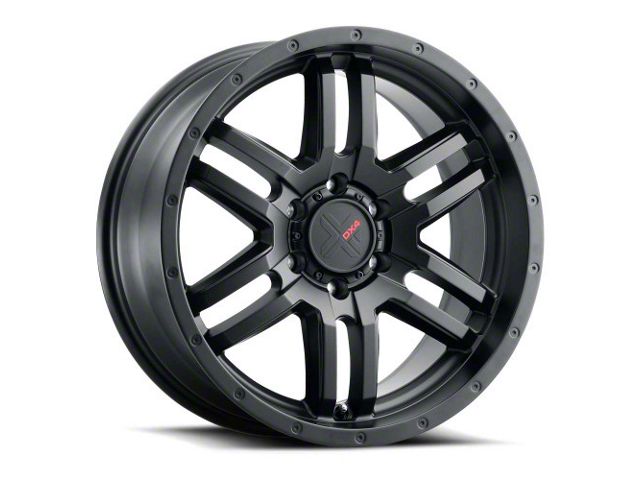 DX4 Wheels DYNO Flat Black Wheel; 18x8 (22-24 Jeep Grand Cherokee WL)