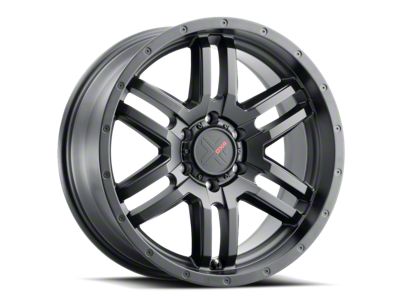 DX4 Wheels DYNO Flat Black Wheel; 20x9 (18-23 Jeep Wrangler JL)