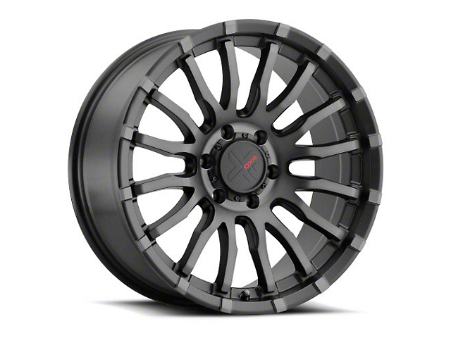 DX4 Wheels OCTANE Flat Black Wheel; 20x9 (20-23 Jeep Gladiator JT)