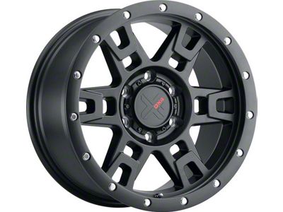 DX4 Wheels TERRAIN Flat Black Wheel; 17x8.5 (07-18 Jeep Wrangler JK)