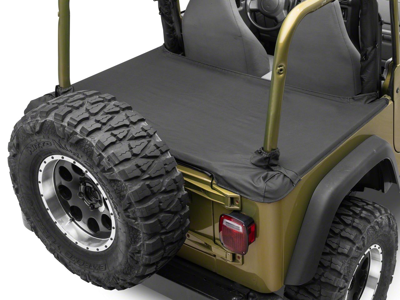 Redrock Jeep Wrangler Tonneau Cover Black Diamond J179605 97 06 Jeep Wrangler Tj Excluding