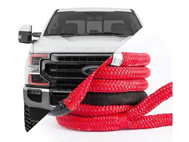 Yankum Ropes 1-Inch x 20-Foot Kinetic Recovery Rope