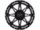 Impact Wheels 810 Gloss Black Milled Wheel; 17x9 (20-24 Jeep Gladiator JT)