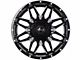 Impact Wheels 819 Gloss Black Milled Wheel; 17x9 (07-18 Jeep Wrangler JK)