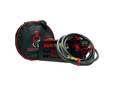 Thor's Lightning The Ultimate Setup with Lock-On Air Chuck; Candy Red (18-24 Jeep Wrangler JL 4-Door)