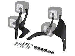 Artec Industries A-Pillar Dual LED Cube Light Mounts (20-23 Jeep Gladiator JT Mojave)