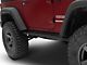 Jeep Licensed by RedRock Enhanced Rubi Rails with Jeep Logo; Textured Black (07-18 Jeep Wrangler JK 2-Door)
