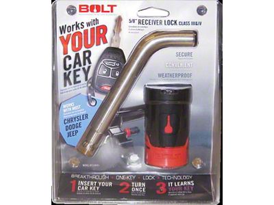 BOLT Lock 5/8-Inch Class III, VI and V Trailer Hitch Lock for Center Cut Keys