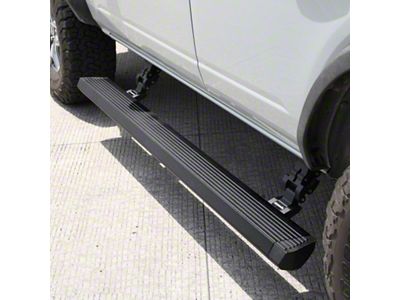 E-BOARD E1 Electric Running Boards; Protective Bedliner Coating (07-18 Jeep Wrangler JK 4-Door)